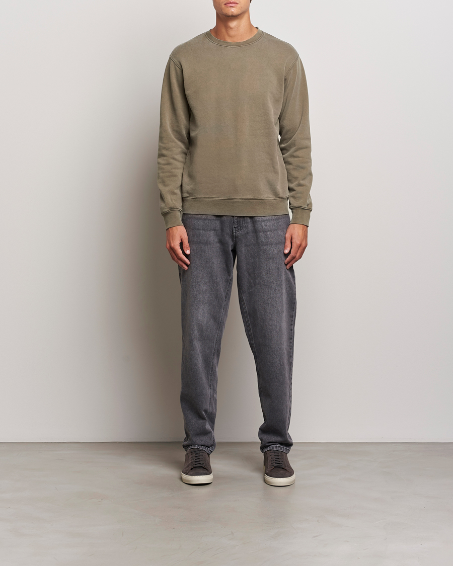 Heren | Truien | Colorful Standard | Classic Organic Crew Neck Sweat Misty Brown