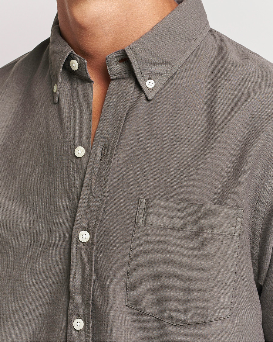Homme | Chemises | Colorful Standard | Classic Organic Oxford Button Down Shirt Storm Grey