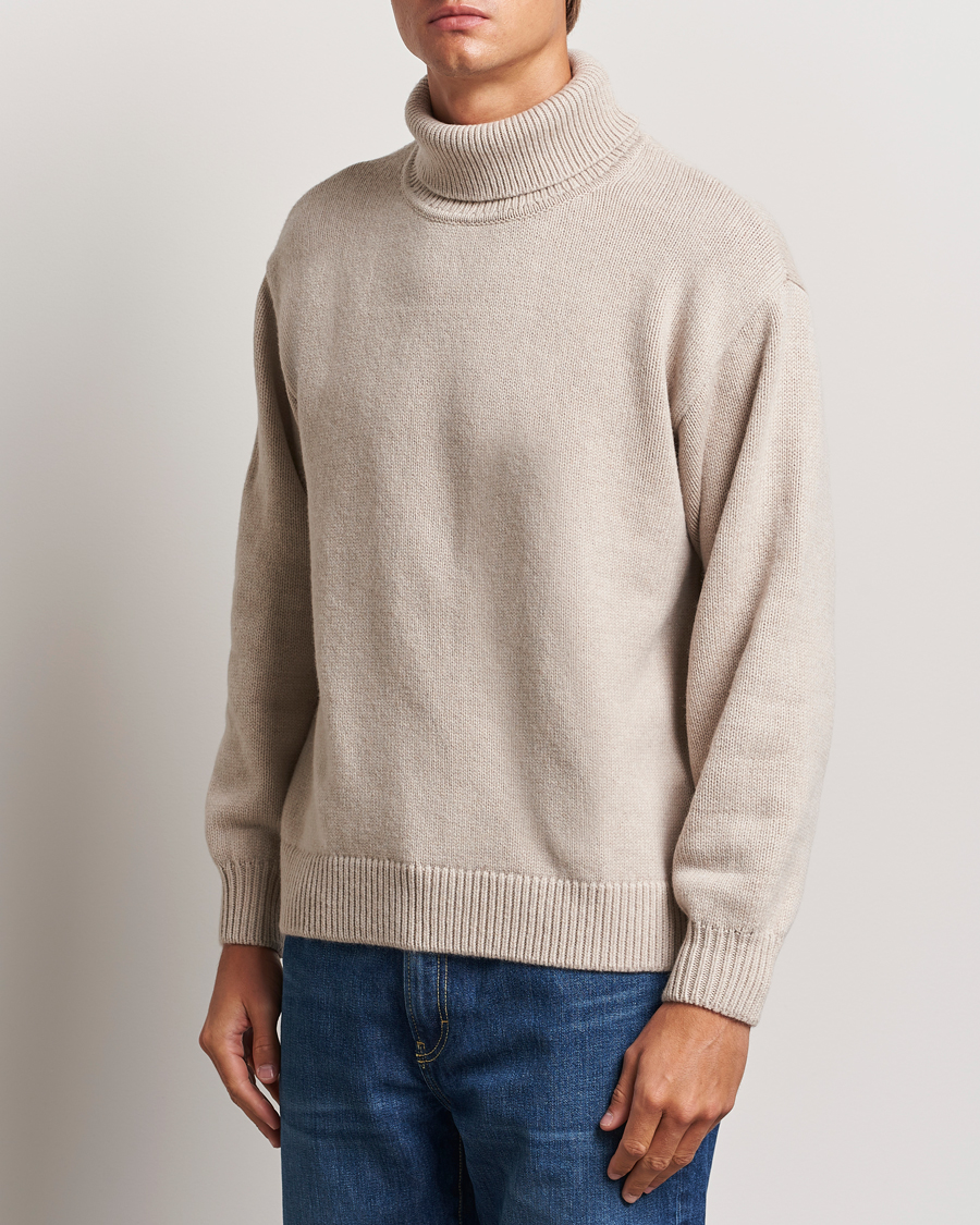 Homme | Pulls Et Tricots | Colorful Standard | Merino Wool Turtleneck Ivory White