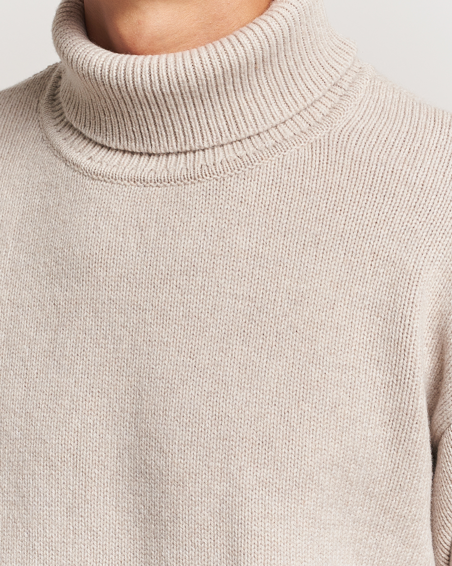 Homme | Pulls Et Tricots | Colorful Standard | Merino Wool Turtleneck Ivory White