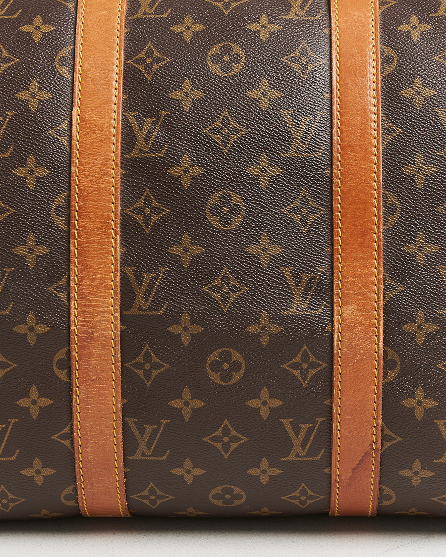 Homme | Louis Vuitton Pre-Owned Keepall Bandoulière 50 Monogram | Louis Vuitton Pre-Owned | Keepall Bandoulière 50 Monogram