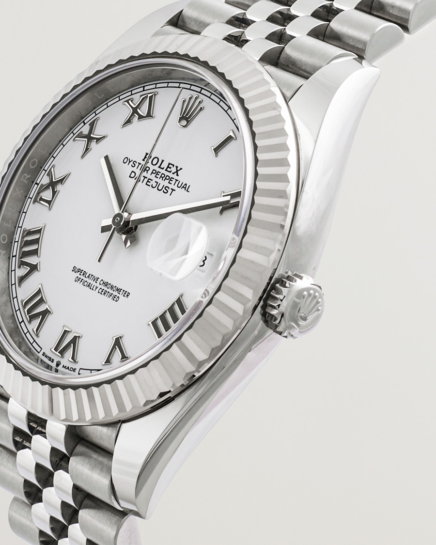 Homme | Rolex Pre-Owned Datejust 41 126334 Silver | Rolex Pre-Owned | Datejust 41 126334 Silver