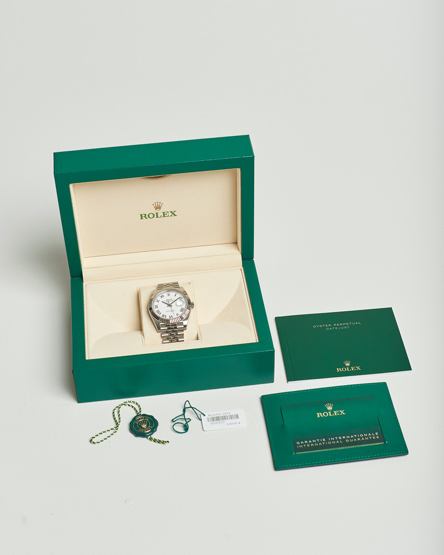 Homme | Rolex Pre-Owned Datejust 41 126334 Silver | Rolex Pre-Owned | Datejust 41 126334 Silver