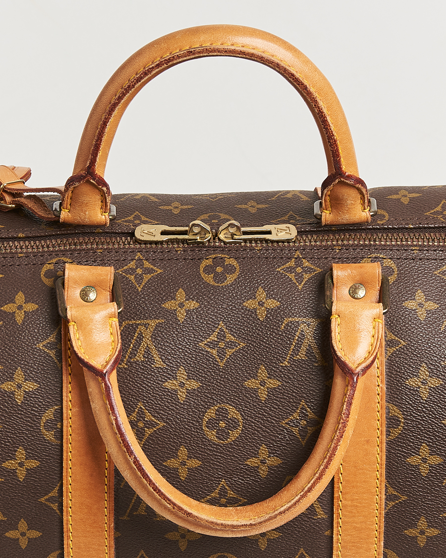 Heren | Louis Vuitton Pre-Owned Keepall 50 Bag Monogram | Louis Vuitton Pre-Owned | Keepall 50 Bag Monogram
