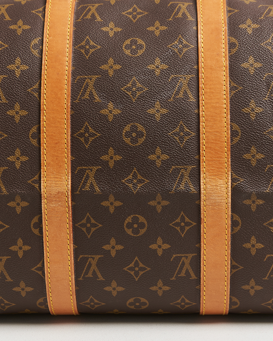 Heren | Louis Vuitton Pre-Owned Keepall 50 Bag Monogram | Louis Vuitton Pre-Owned | Keepall 50 Bag Monogram