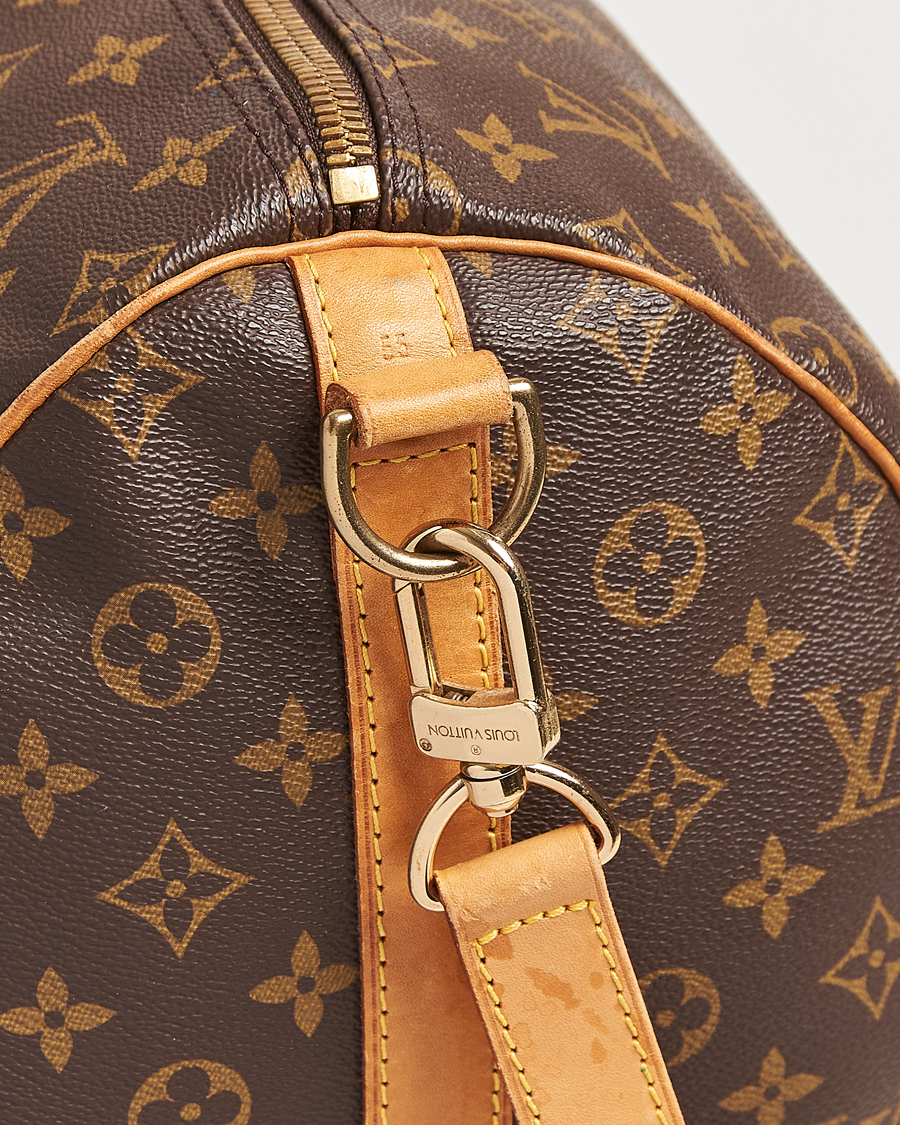 Homme | Louis Vuitton Pre-Owned Keepall Bandoulière 55 Monogram | Louis Vuitton Pre-Owned | Keepall Bandoulière 55 Monogram