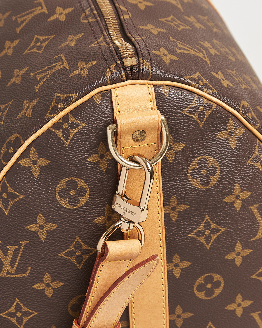 Homme | Louis Vuitton Pre-Owned Keepall Bandoulière 55 Monogram | Louis Vuitton Pre-Owned | Keepall Bandoulière 55 Monogram