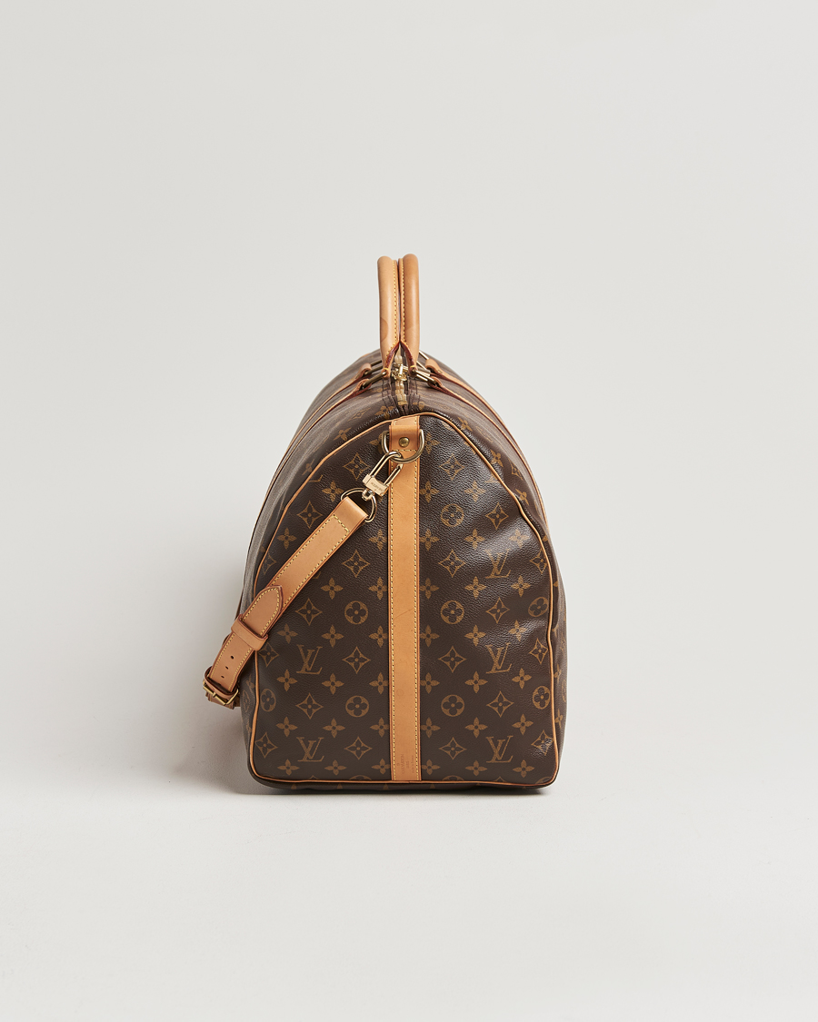 Homme | Louis Vuitton Pre-Owned Keepall Bandoulière 60 Monogram | Louis Vuitton Pre-Owned | Keepall Bandoulière 60 Monogram