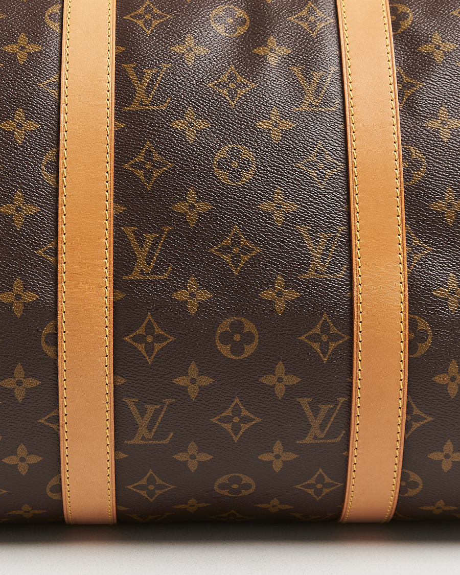 Homme | Louis Vuitton Pre-Owned Keepall 50 Bag Monogram | Louis Vuitton Pre-Owned | Keepall 50 Bag Monogram