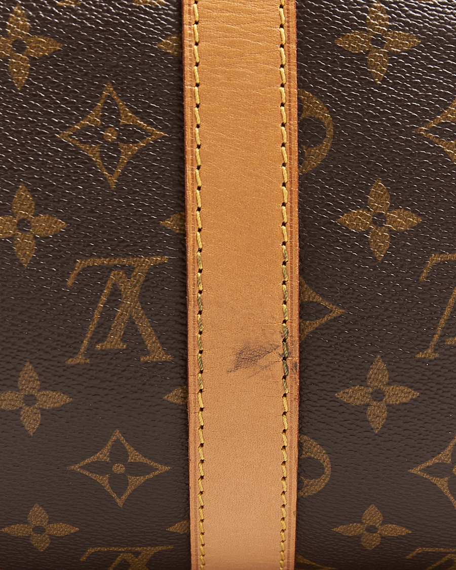 Homme | Louis Vuitton Pre-Owned Keepall 50 Bag Monogram | Louis Vuitton Pre-Owned | Keepall 50 Bag Monogram