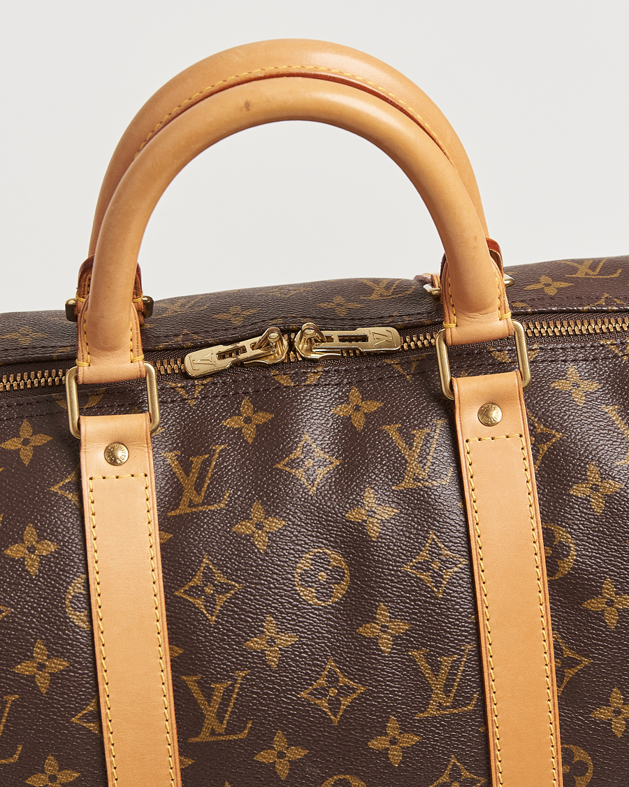 Homme | Louis Vuitton Pre-Owned Keepall 50 Bag Monogram | Louis Vuitton Pre-Owned | Keepall 50 Bag Monogram