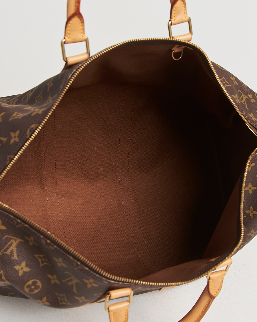 Homme | Louis Vuitton Pre-Owned Keepall 50 Bag Monogram | Louis Vuitton Pre-Owned | Keepall 50 Bag Monogram