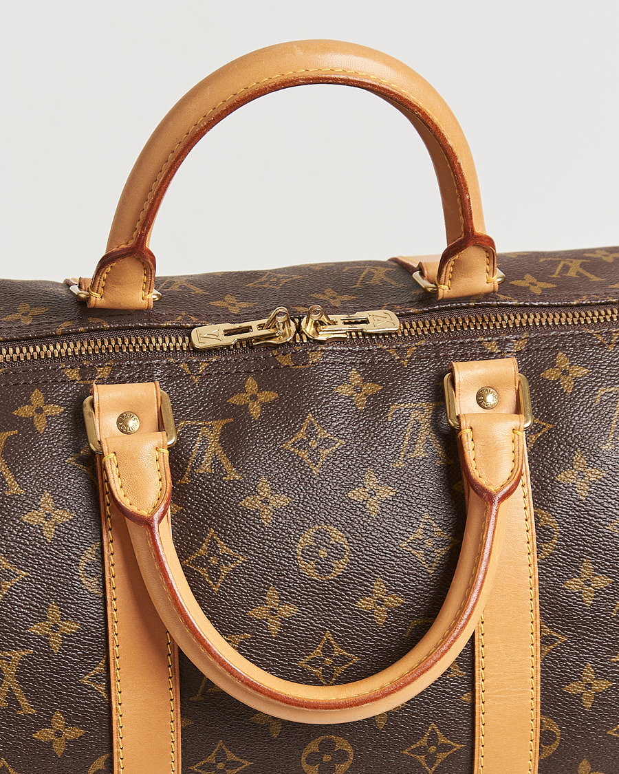 Homme | Louis Vuitton Pre-Owned Keepall 50 Bag Monogram | Louis Vuitton Pre-Owned | Keepall 50 Bag Monogram
