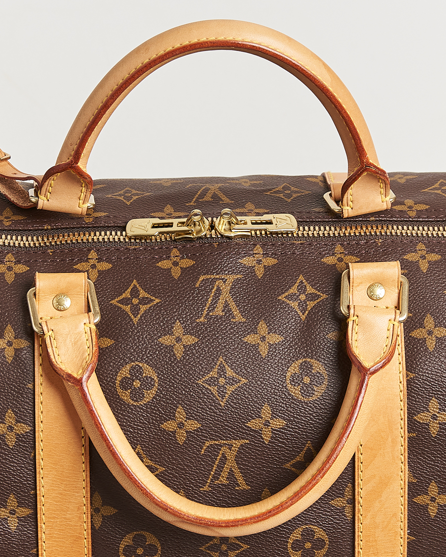 Homme | Louis Vuitton Pre-Owned Keepall Bandoulière 60 Monogram | Louis Vuitton Pre-Owned | Keepall Bandoulière 60 Monogram