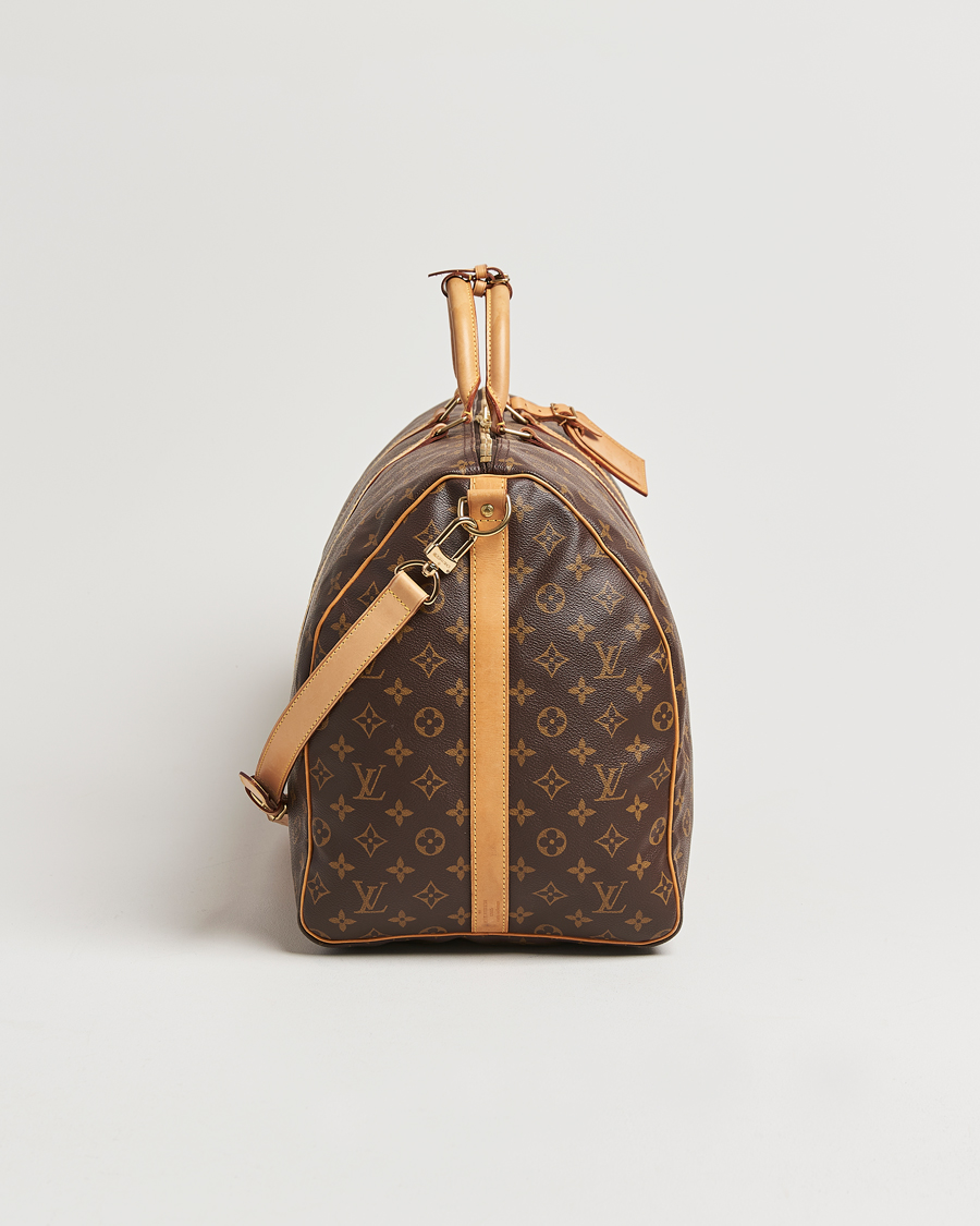 Homme | Louis Vuitton Pre-Owned Keepall Bandoulière 60 Monogram | Louis Vuitton Pre-Owned | Keepall Bandoulière 60 Monogram