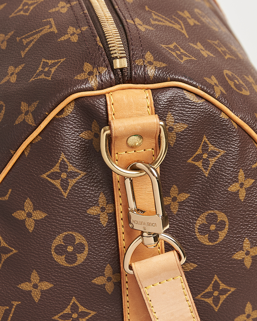 Homme | Louis Vuitton Pre-Owned Keepall Bandoulière 60 Monogram | Louis Vuitton Pre-Owned | Keepall Bandoulière 60 Monogram
