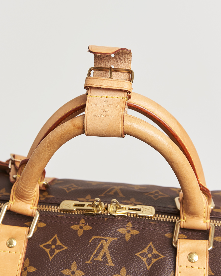 Homme | Louis Vuitton Pre-Owned Keepall Bandoulière 60 Monogram | Louis Vuitton Pre-Owned | Keepall Bandoulière 60 Monogram