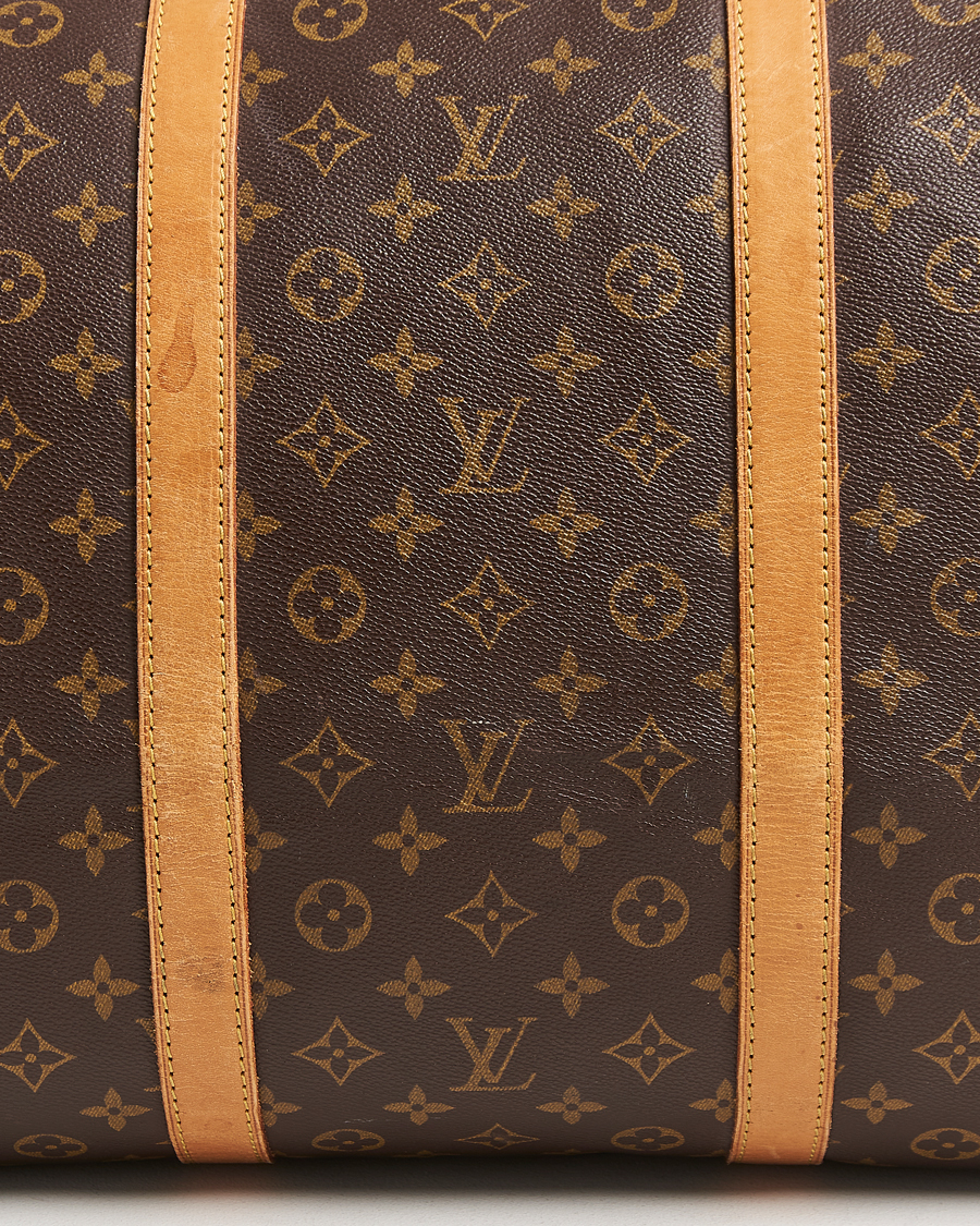 Homme | Louis Vuitton Pre-Owned Keepall Bandoulière 60 Monogram | Louis Vuitton Pre-Owned | Keepall Bandoulière 60 Monogram