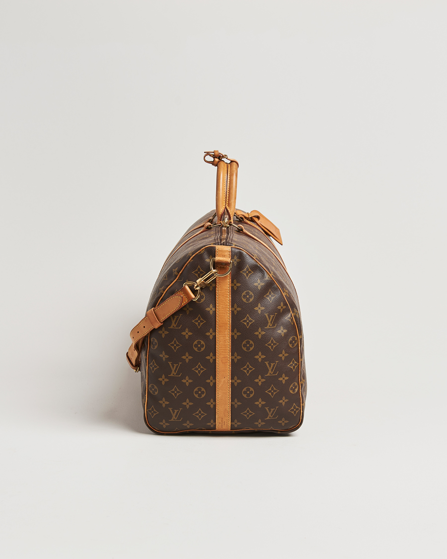 Homme | Louis Vuitton Pre-Owned Keepall Bandoulière 60 Monogram | Louis Vuitton Pre-Owned | Keepall Bandoulière 60 Monogram