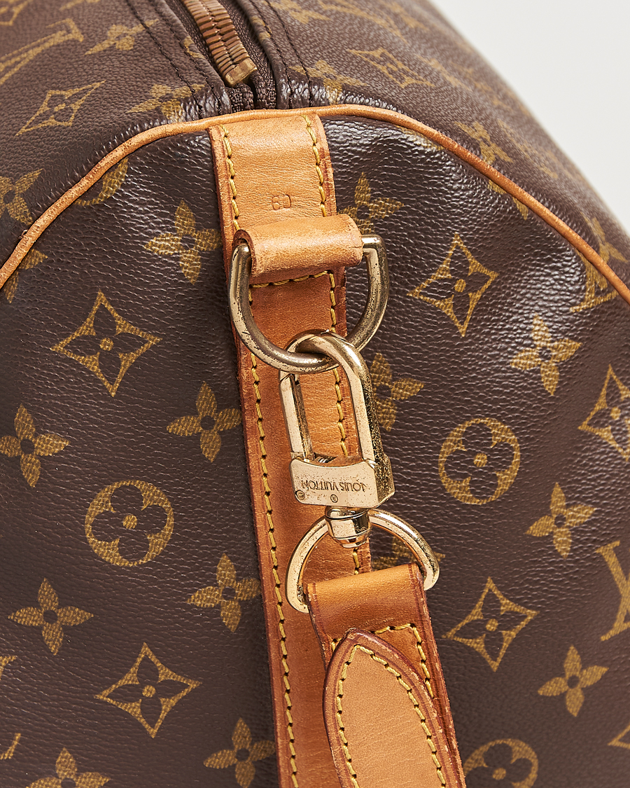 Homme | Louis Vuitton Pre-Owned Keepall Bandoulière 60 Monogram | Louis Vuitton Pre-Owned | Keepall Bandoulière 60 Monogram