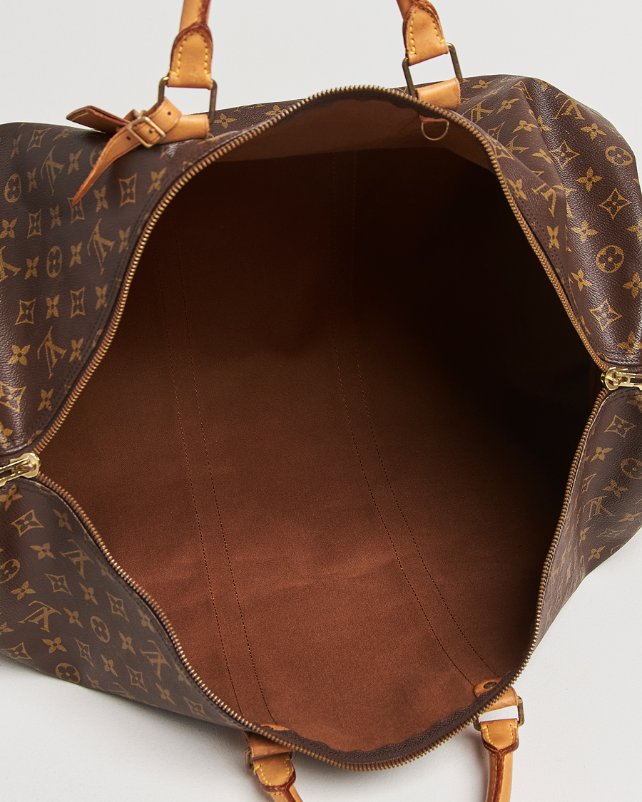 Homme | Louis Vuitton Pre-Owned Keepall Bandoulière 60 Monogram | Louis Vuitton Pre-Owned | Keepall Bandoulière 60 Monogram