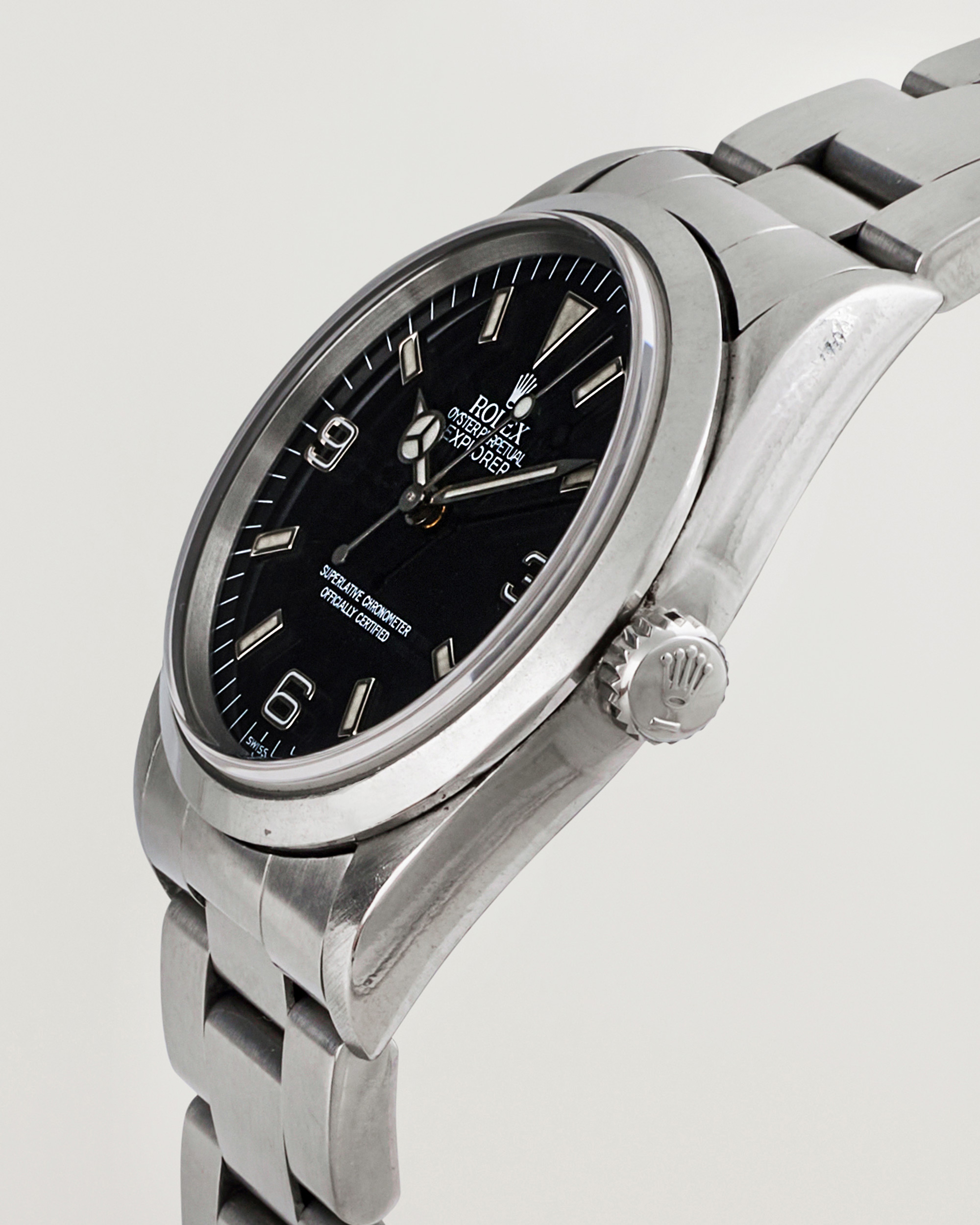 Homme | Rolex Pre-Owned Explorer 14270 Silver | Rolex Pre-Owned | Explorer 14270 Silver