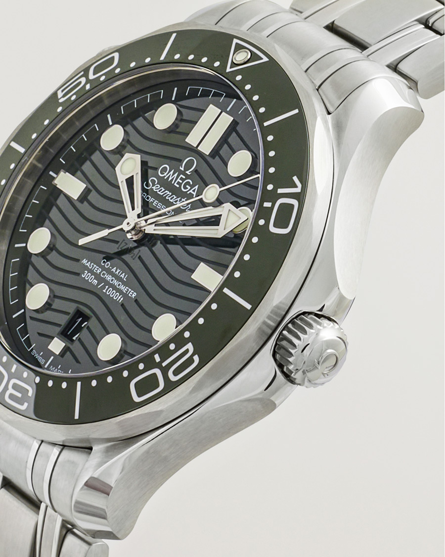 Heren | Omega Pre-Owned Seamaster Diver 300M Green | Omega Pre-Owned | Seamaster Diver 300M Green