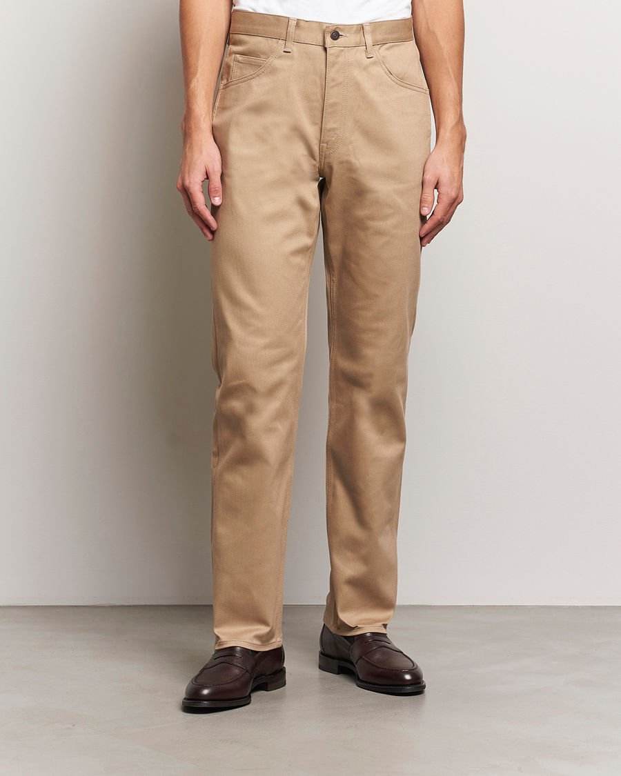 Heren | Broeken | Kamakura Shirts | Take Ivy 5-Pocket Pants Khaki