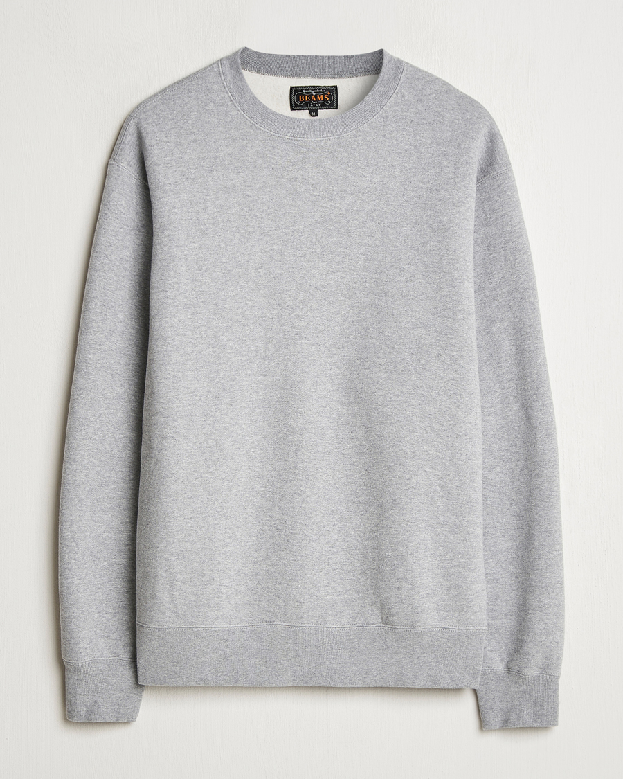 Homme | Pulls Et Tricots | BEAMS PLUS | Japanese Cotton Sweatshirt Grey