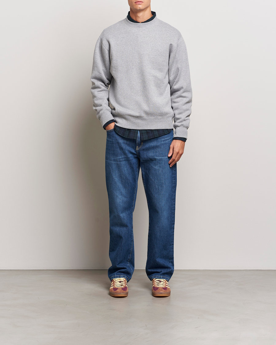 Homme | Pulls Et Tricots | BEAMS PLUS | Japanese Cotton Sweatshirt Grey