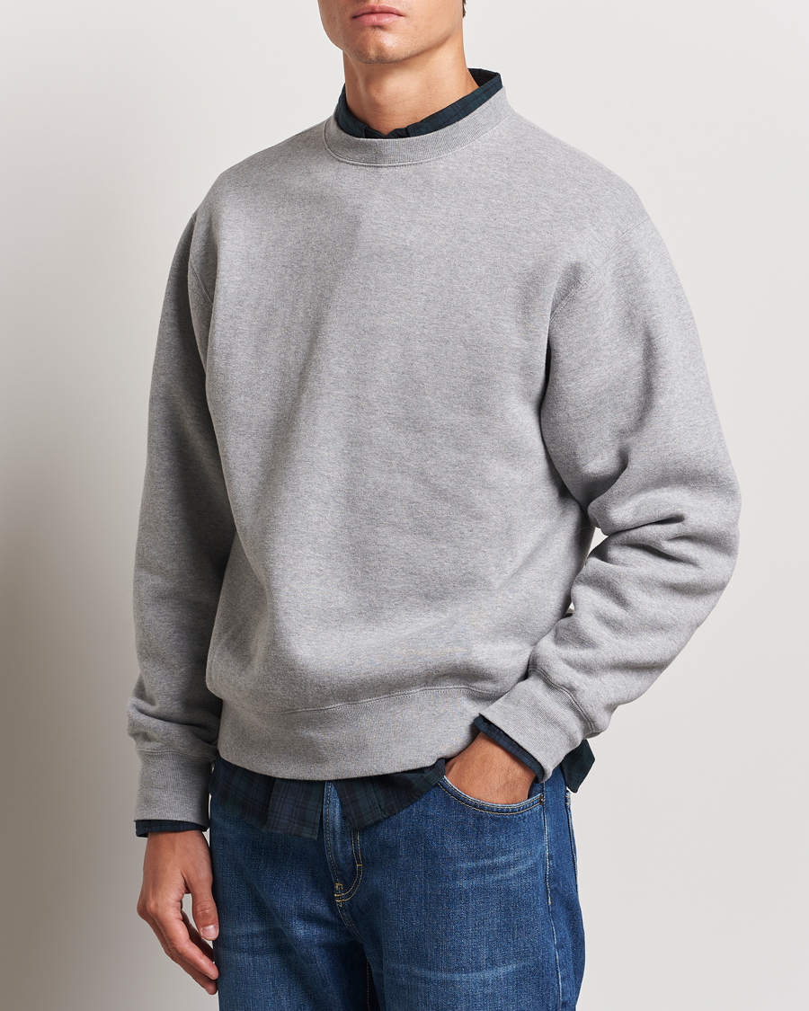 Homme | Pulls Et Tricots | BEAMS PLUS | Japanese Cotton Sweatshirt Grey