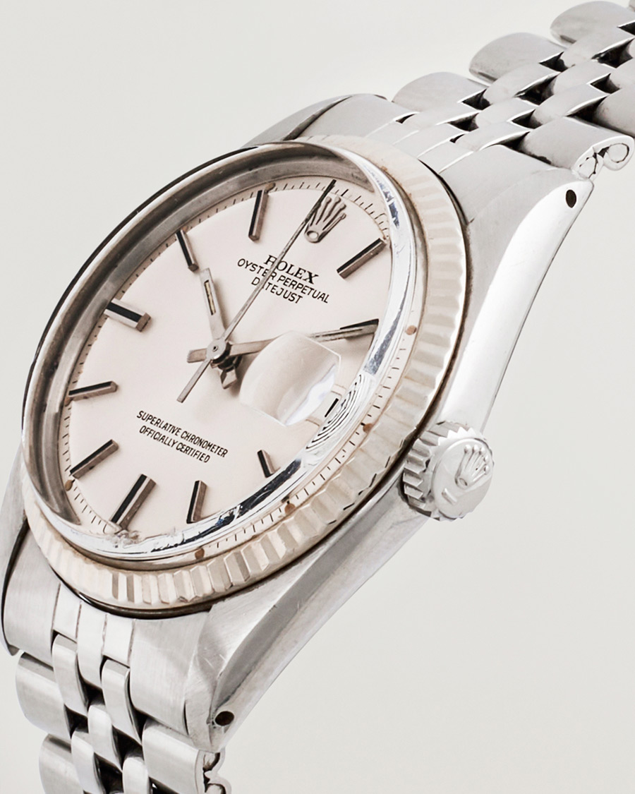 Heren | Rolex Pre-Owned Datejust 1601 Silver | Rolex Pre-Owned | Datejust 1601 Silver