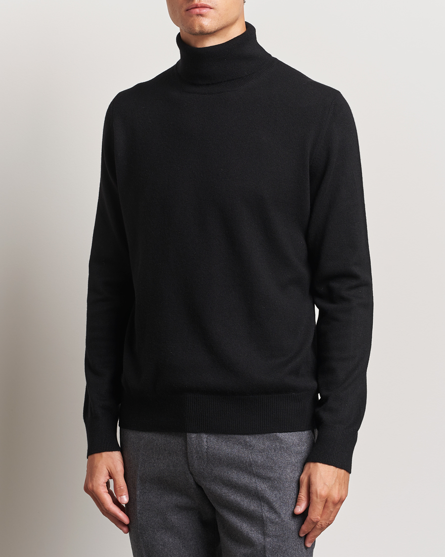 Homme | Pulls Et Tricots | Gran Sasso | Wool/Cashmere Rollneck Black