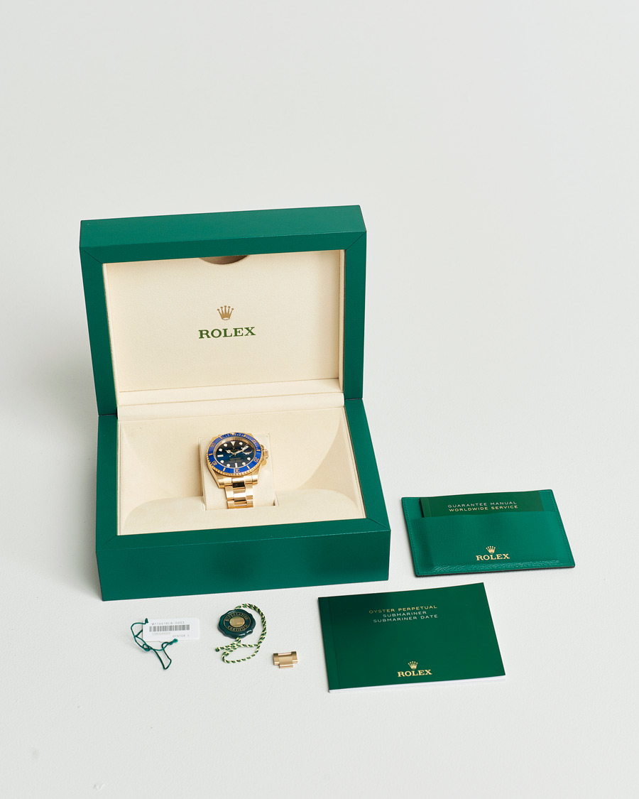 Homme | Rolex Pre-Owned Submariner Date 18K 116618LB Gold | Rolex Pre-Owned | Submariner Date 18K 116618LB Gold