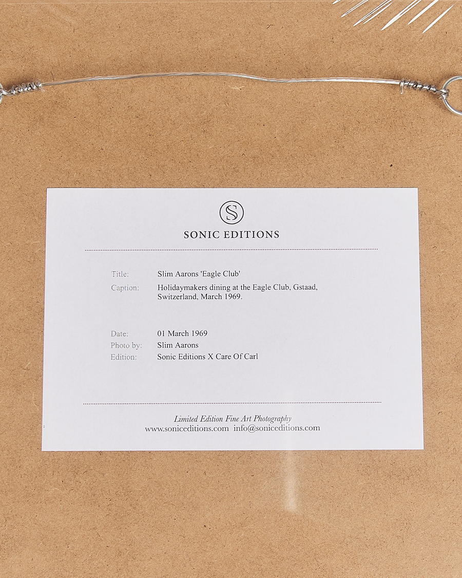 Heren | Posters | Sonic Editions | Framed Slim Aarons Eagle Club