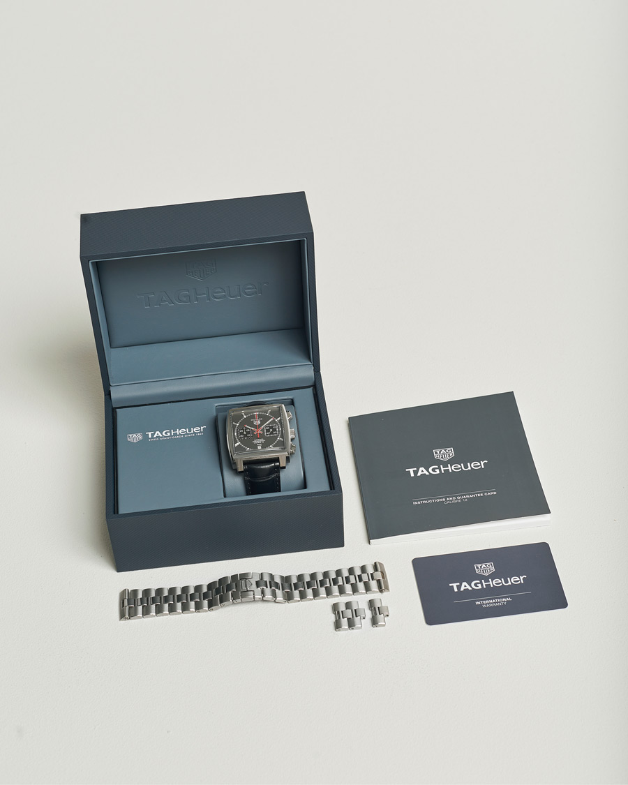 Homme | Tag Heuer Pre-Owned Monaco Final Edition Silver | Tag Heuer Pre-Owned | Monaco Final Edition Silver