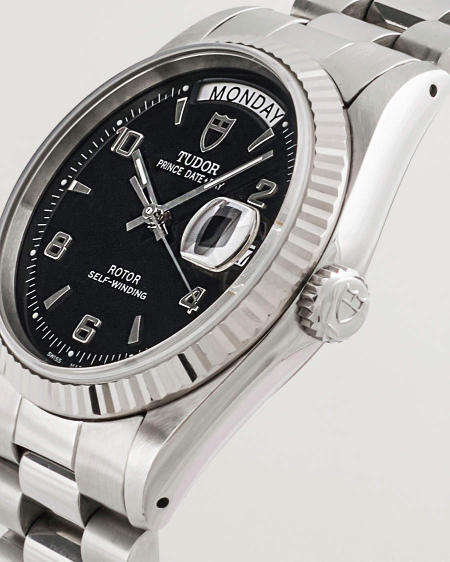 Heren | Tudor Pre-Owned Date Day 76214 Silver | Tudor Pre-Owned | Date Day 76214 Silver