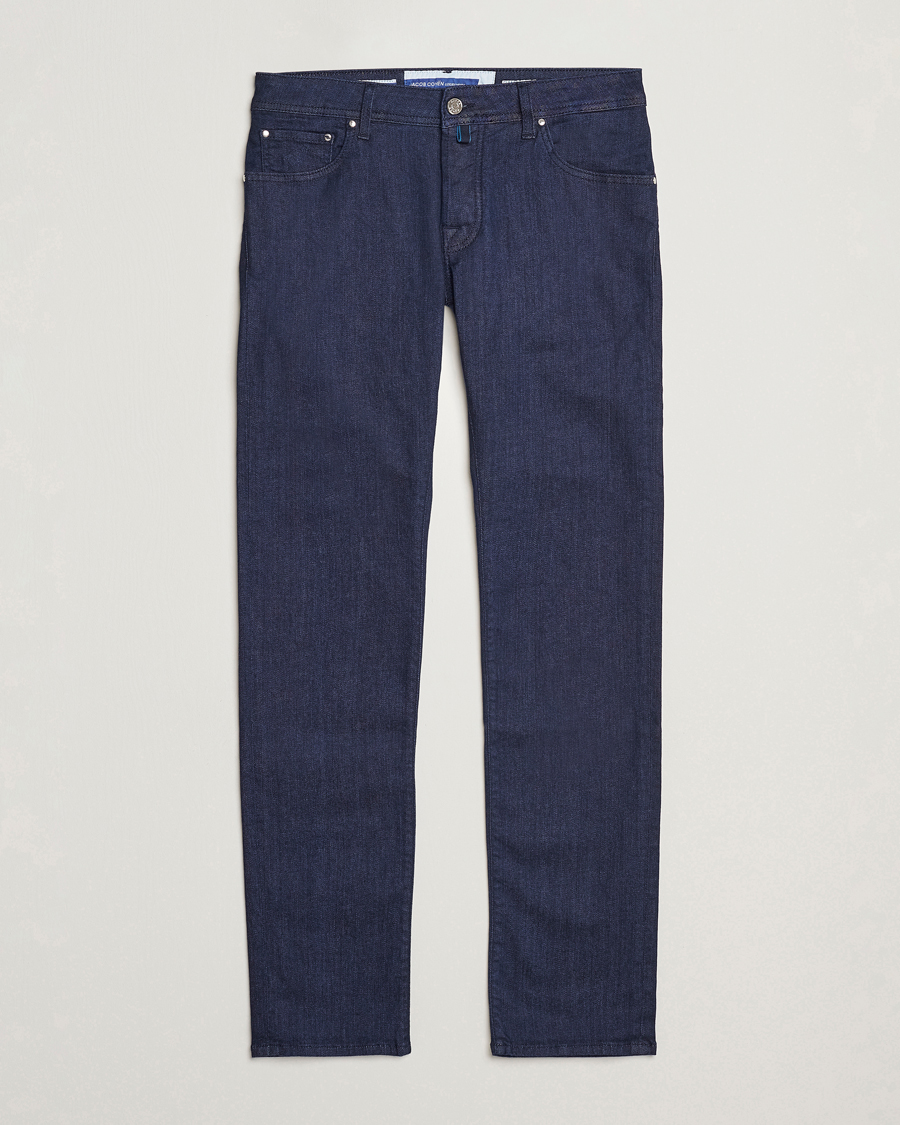 Homme | Jeans | Jacob Cohën | Nick 622 Slim Fit Stretch Jeans Dark Tonal Wash