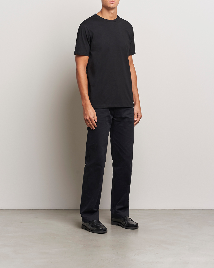 Heren | T-shirts | A Day's March | Midweight T-Shirt Black