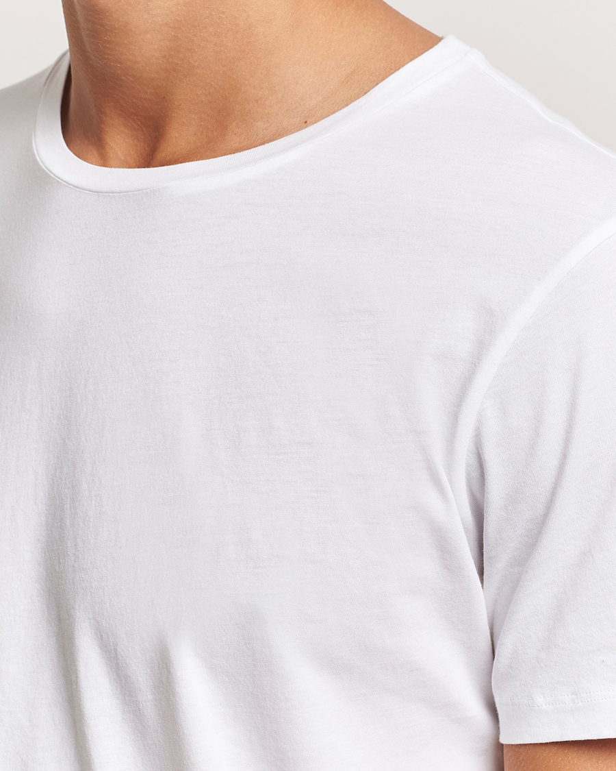 Heren | T-shirts | A Day's March | Lightweight T-Shirt White