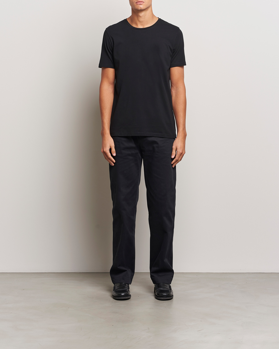 Homme | T-shirts | A Day's March | Lightweight T-Shirt Black
