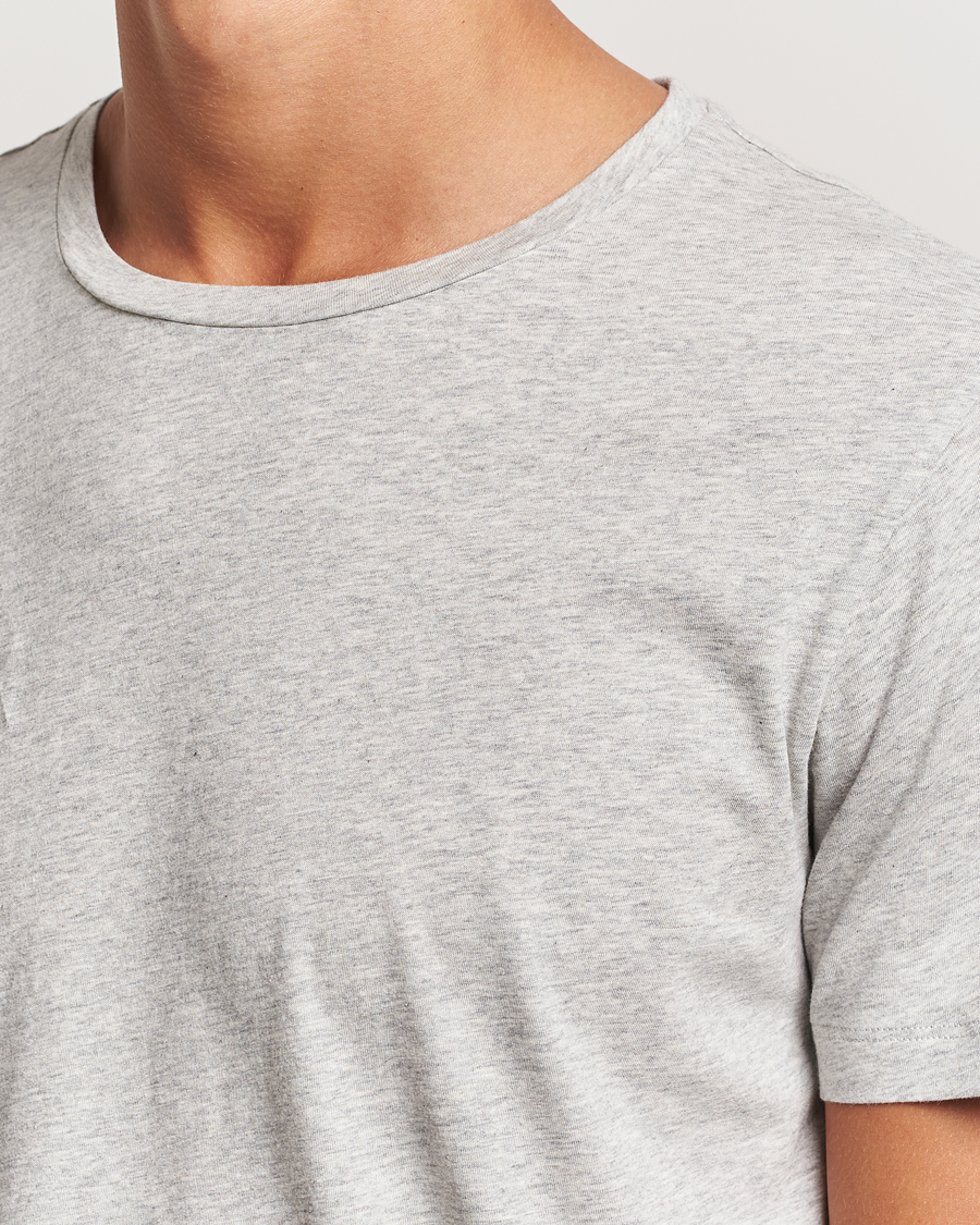 Heren | T-shirts | A Day's March | Lightweight T-Shirt Grey Melange