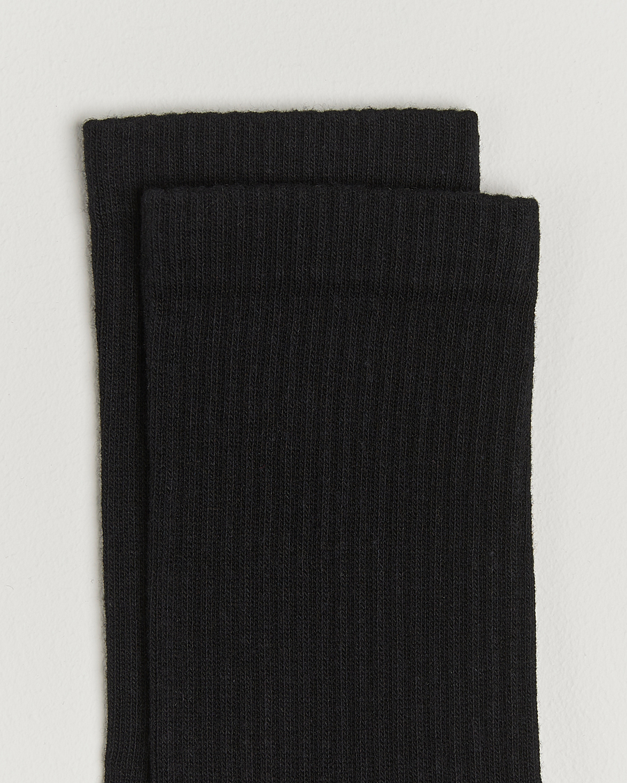 Heren | Ondergoed | Sweyd | Crew Cotton Socks Black