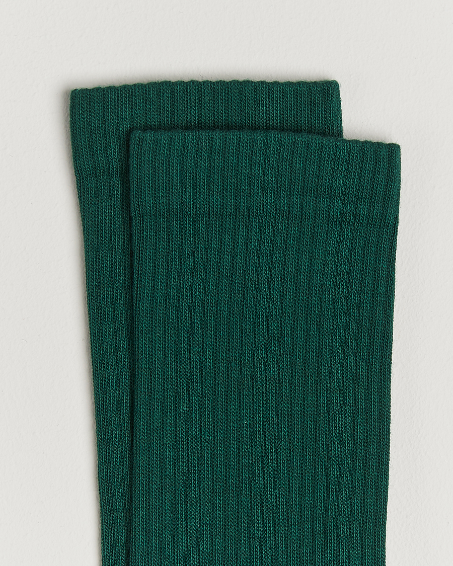 Heren | Ondergoed | Sweyd | Crew Cotton Socks Green