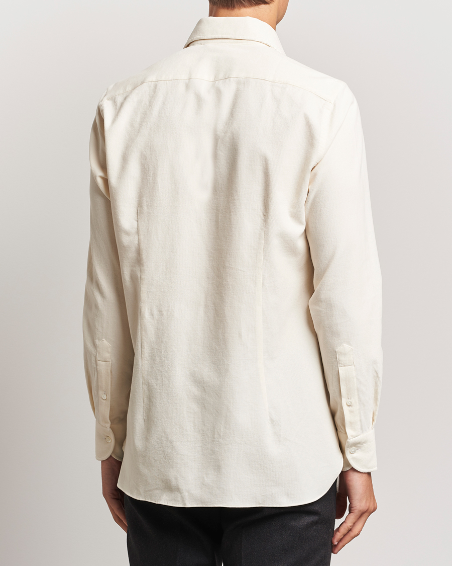 Homme | Chemises | 100Hands | Japan Corduroy Shirt Off White