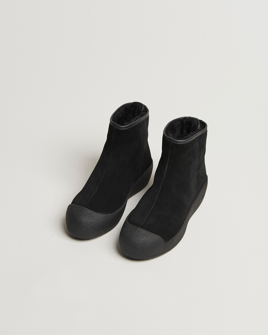 Homme | Bally Womens Guard III Soft Curling Boot Black | Bally | Womens Guard III Soft Curling Boot Black