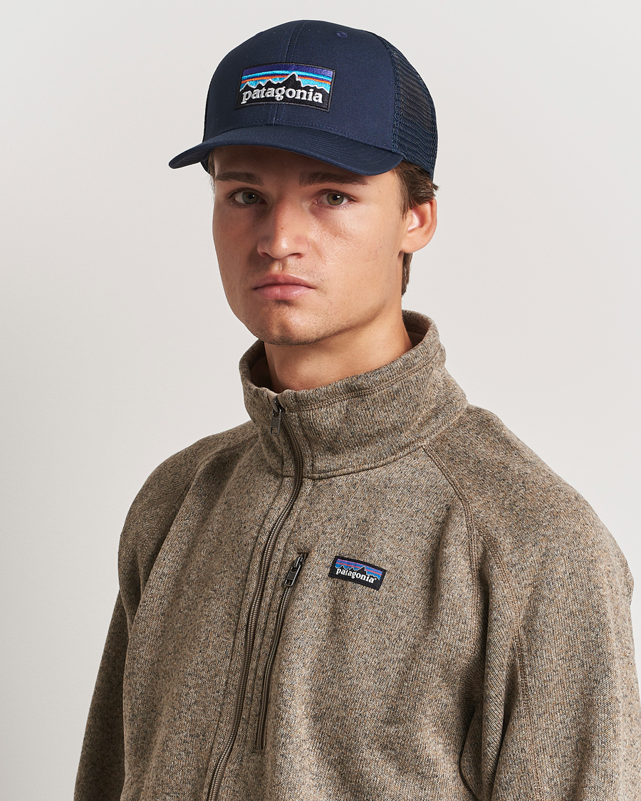 Heren | Hoeden en petten | Patagonia | PatagoniaP-6 Logo Trucker HatNew Navy