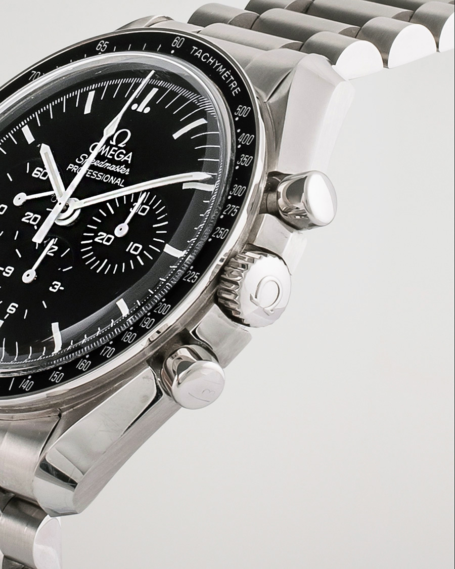 Homme | Omega Pre-Owned Speedmaster Moonwatch PRO 005 Steel Black Silver | Omega Pre-Owned | Speedmaster Moonwatch PRO 005 Steel Black Silver