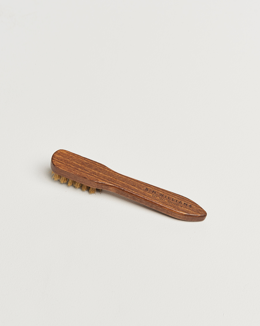 Homme | Entretien Chaussures | R.M.Williams | Suede Brass Bristle Brush Natural