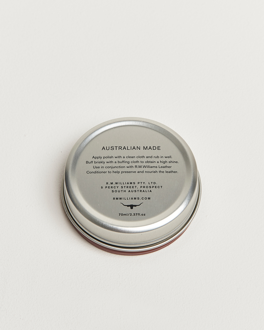 Homme | R.M.Williams Stockman's Boot Polish 70ml Tan | R.M.Williams | Stockman's Boot Polish 70ml Tan